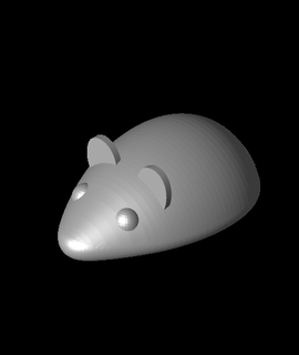 kedi fare stl 3d model 3ddemo teşekkürler 3d print model - Mito3D