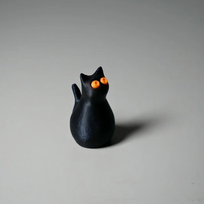 cat separate push-in-place eyes - 3d by printbunny on thangs halloween toy singlecolor 3dprintbunny 3d print model - Mito3D