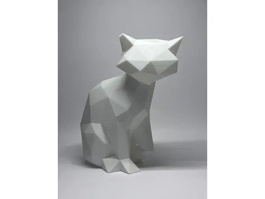 gatto forma lampada 3d by jayjaysculpt on grazie 3d print model - Mito3D