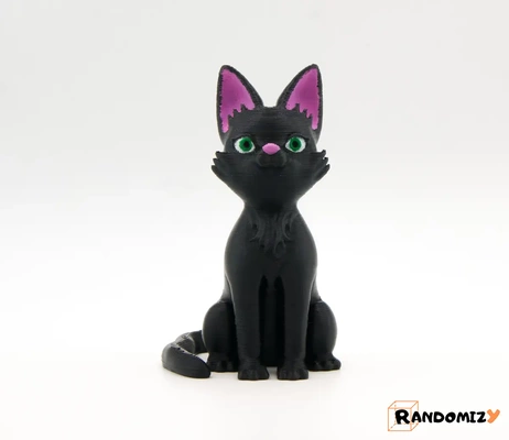 cat sitting - 3d by randomizy on thangs 3d print model - Mito3D