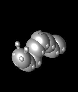 caterpillar nt animals 3d model nicolastokotuu thangs 3d print model - Mito3D