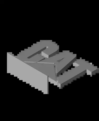 lagarta trator logotipo 3d by 3dpicks on 3d print model - Mito3D