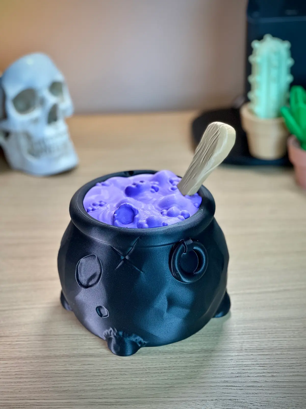cauldron bucket - halloween 3d by holoprops on thangs 3D print model - Mito3D