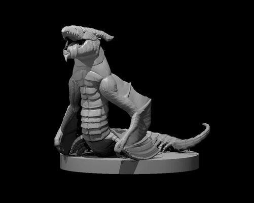 grotte dragon 3d by mz4250 3d print model - Mito3D