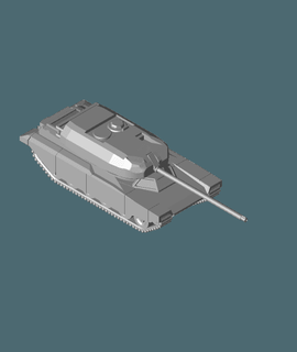 ceberus tank - mars 3d print model - Mito3D