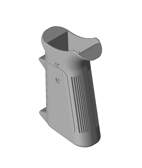 rendimiento cara juego principal m4 estilo pistola gris 3d modelo gracias 3D print model - Mito3D