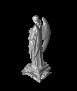 cemetery angel 3d model gsvnofixedabode thangs 3d print model - Mito3D