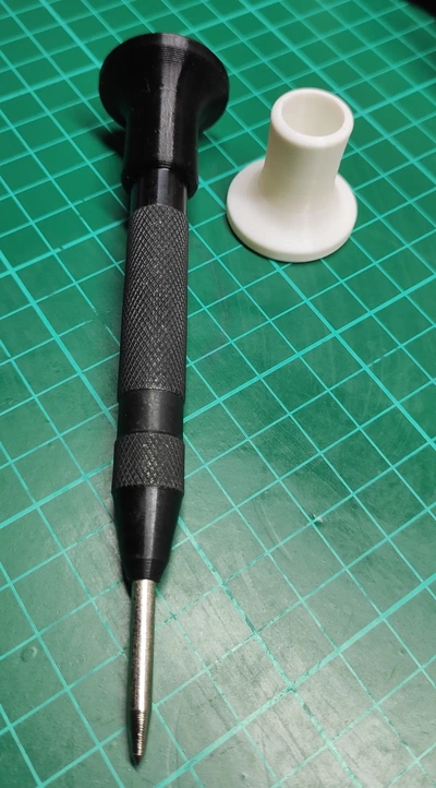 center punch rear cap - 3d by marco lutz on thangs 3d print model - Mito3D