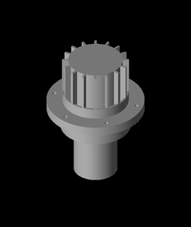 centrifuge ventilateur editstl ewalker+0826p5 3d print model - Mito3D