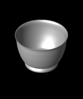 cereal style bowl cl printing 3d print model - Mito3D