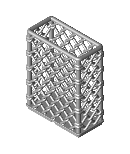 chaîne lien grillefinity poubelle 1x2 100mm 3D print model - Mito3D
