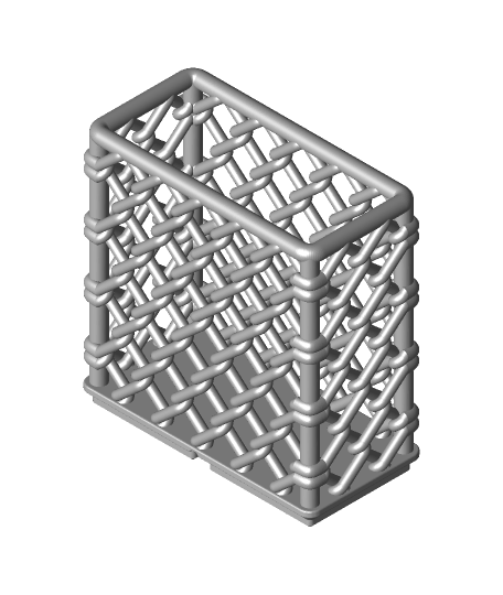 Kette Verknüpfung Gridfinity Behälter 1x2 80mm 3D print model - Mito3D