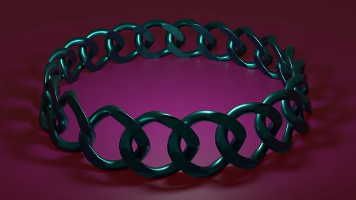 zincir ring stl 3d by marethyu teşekkürler 3d print model - Mito3D