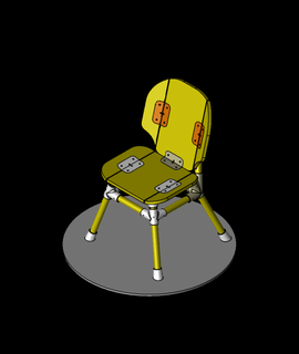 cadeira 3d modelo pxor 3d print model - Mito3D