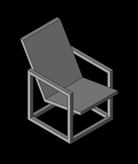 sandalye samb ev Bahçe 3d print model - Mito3D