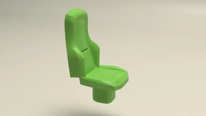 chaise gauche stl 3d by fiers paroles 3d print model - Mito3D