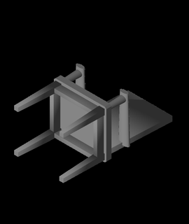 silla sólido respaldoobj aficiones juegos 3d print model - Mito3D
