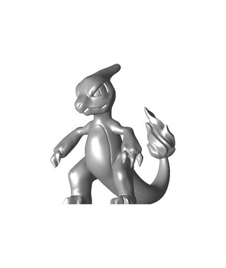 Charmeleon pokemon hayran Sanat sanatlar eğlence 3D print model - Mito3D