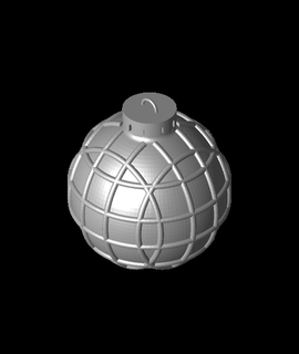 checker ornament v3stl leonking Arts & Entertainment 3d print model - Mito3D