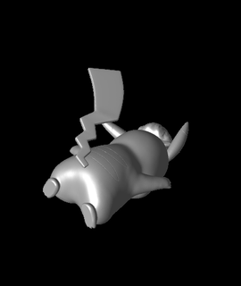 chef Pikachu impression presse 3d print model - Mito3D