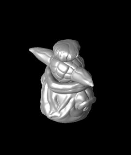 Koch Yoda Drucken drücken 3d print model - Mito3D