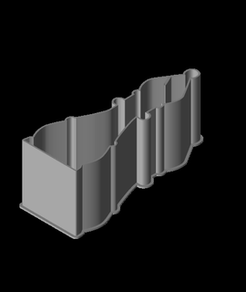 chess bishop piece nestable box v1 3d print model - Mito3D