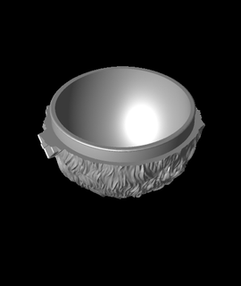 chewbacca egg container 3d print model - Mito3D