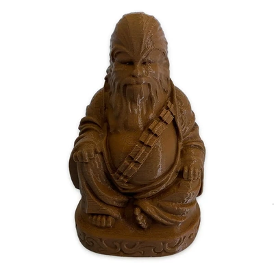 chewbacca original pop-culture buddha - 3d by chrism8001 on thangs 3d print model - Mito3D