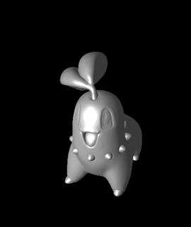chikorita Pokémon 3d modelo Patrick 3d print model - Mito3D