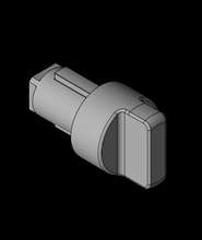 chinese laser latch knob 3d model vinito thangs 3d print model - Mito3D