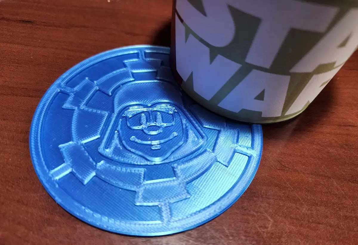 chris pirillo vader gnome coaster 3d by papabearaz 3D print model - Mito3D