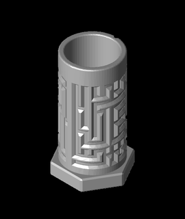 cristiano Gesù labirinto 3d modello hlanejenkins grazie 3d print model - Mito3D
