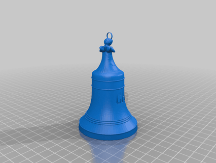 christmas bell - scoobypez 3d print model - Mito3D