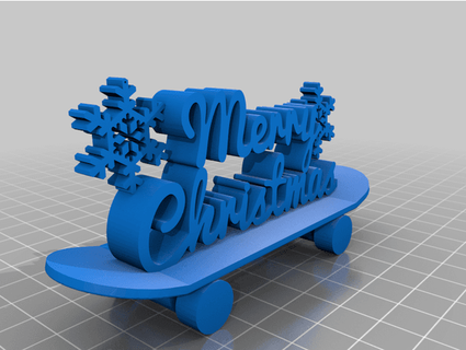 Natale tavola scoopypez 3d print model - Mito3D