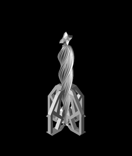 christmas icicle ornament 3d model dazus thangs 3d print model - Mito3D
