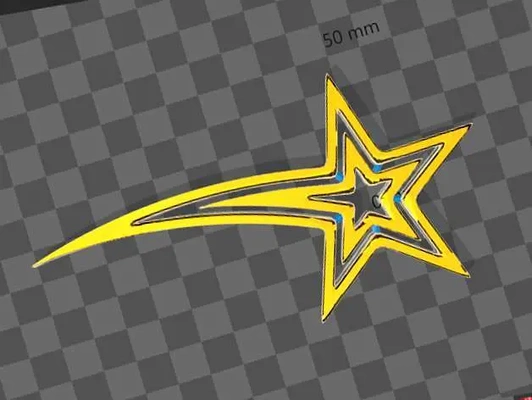 christmas star - 3d by syzguru11 on thangs 3d print model - Mito3D