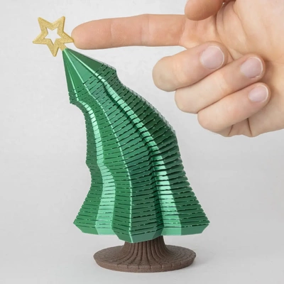 navidad árbol springo 3d by on gracias 3d print model - Mito3D