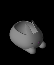chunky bunny bowl 3d model cm design thangs 3d print model - Mito3D