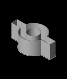 circle bar nestable box v1 3d print model - Mito3D