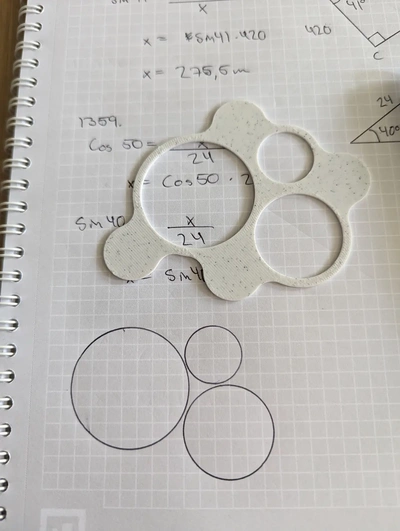 cerchio disegno aiuto geometria 3d by seriouscaller on grazie 3d print model - Mito3D