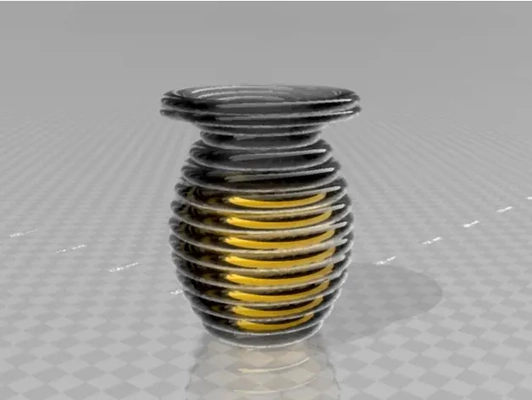 clásico miel vaso 3d by syzguru11 on gracias 3d print model - Mito3D