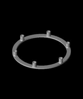 capa invisibilidad altavoz anillo 3d modelo gracias 3d print model - Mito3D