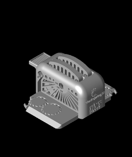 clockspring3d Folter Toaster 3d Modell danke 3d print model - Mito3D