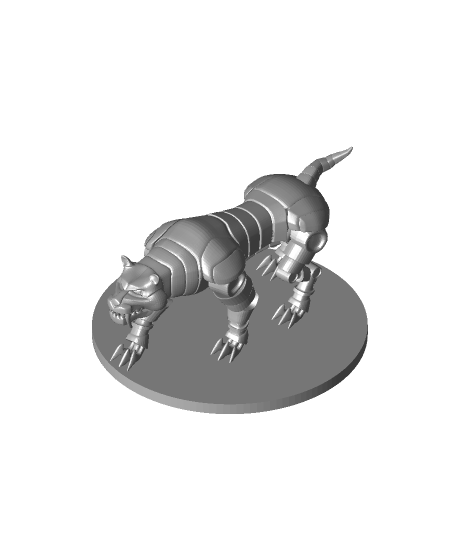 clockwork saber tooth tiger 3d model mz4250 thangs 3D print model - Mito3D