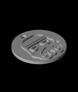 klon asker kask anahtar Zincir Hobiler oyunlar 3d print model - Mito3D