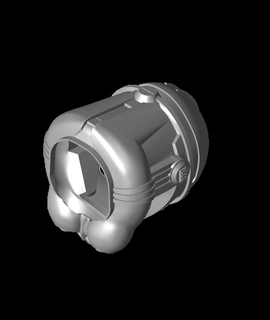 clon soldado casco fase 2 v3 3d print model - Mito3D