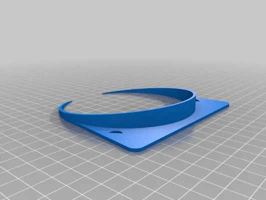 clothers-dryer vent flange - 3d by nithokeg on thangs 3d print model - Mito3D