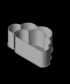 nuvens nestable caixa v1 ppac 3d print model - Mito3D