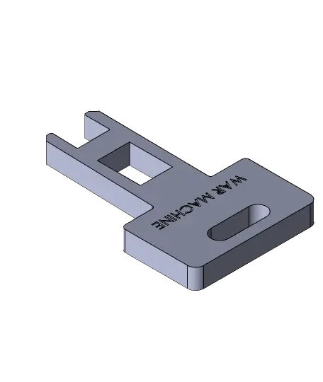cnc verrouillage clé sldprt 3d by chauhanmeet597 3D print model - Mito3D