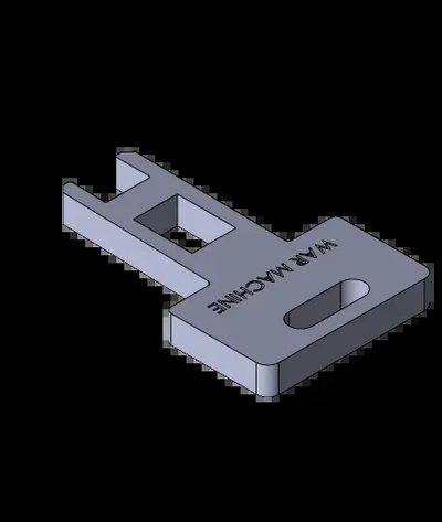 cnc verrouillage clé sldprt 3d by chauhanmeet597 3d print model - Mito3D